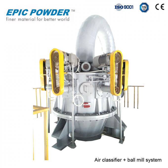 Zentrifugalkraft-Ball-Mühlausrüstungs-Quarz-Sand-Pulver-reibender Prozess